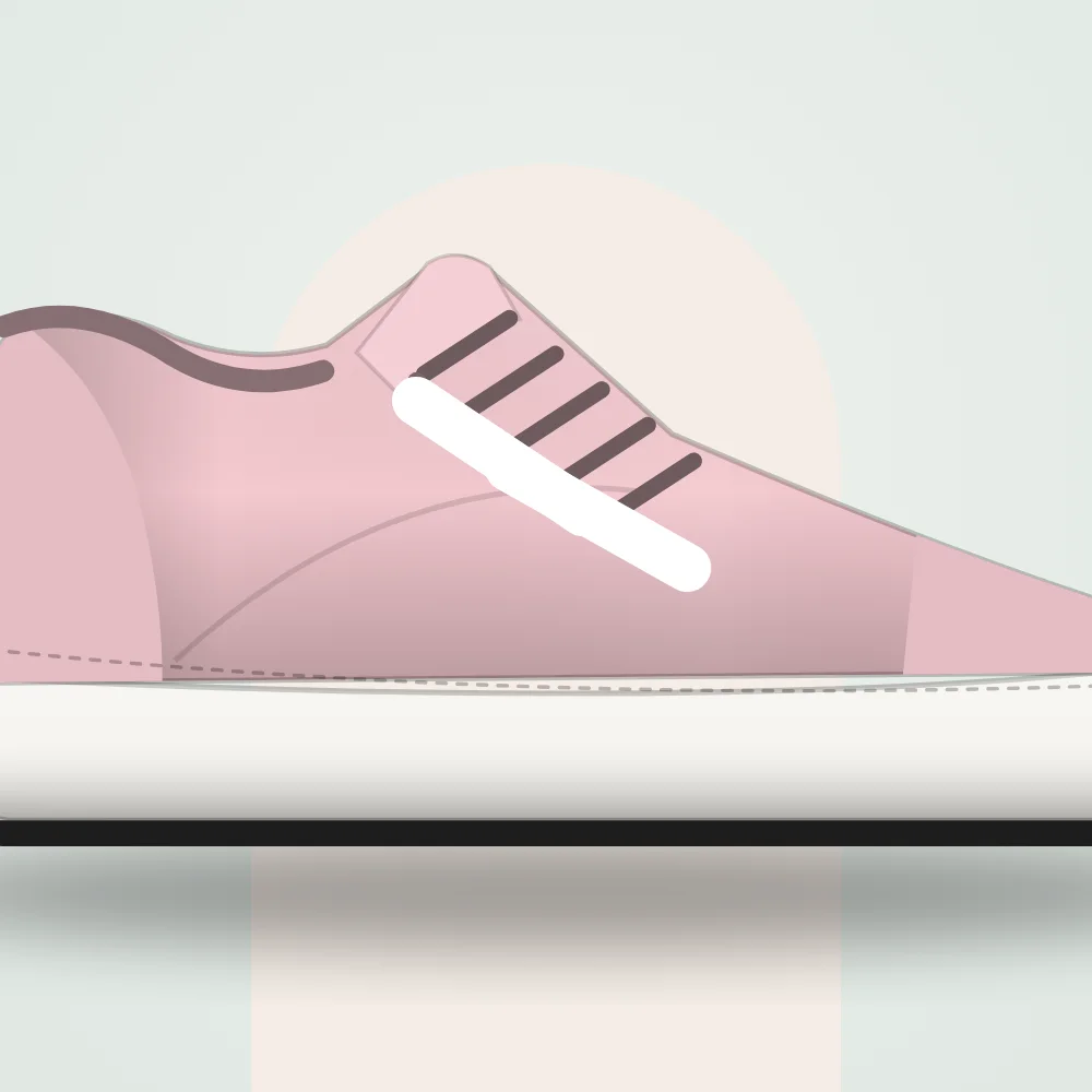 Sneakers Bambina con Strappi